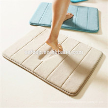 Bathroom anti slip bath mat memory foam u shape bath mat